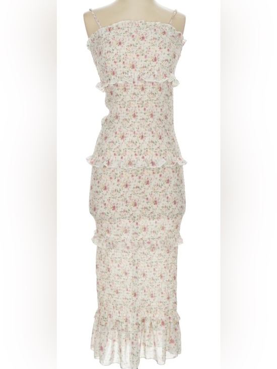 Mable Dresses & Skirts - Mable Floral Ruffle Maxi Dress Small